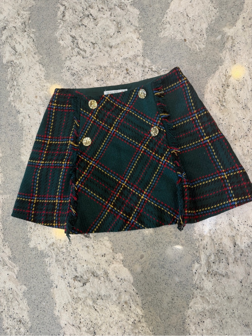 Abel and Lula plaid skirt size 8